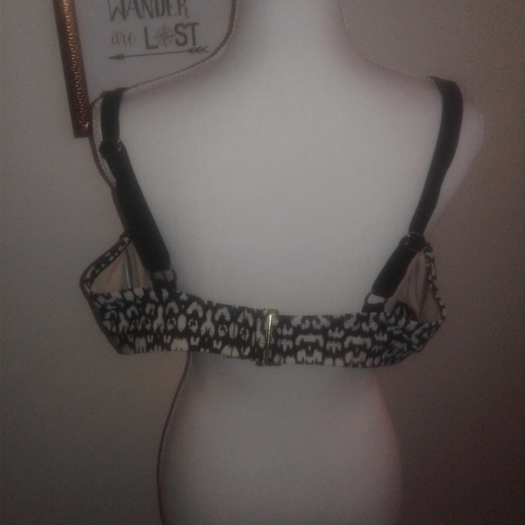 Ava & Viv | bikini top leopard print - Picture 3 of 4